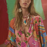 Spell Aphrodite Blouse - Rose
