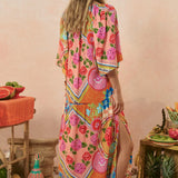 Spell Aphrodite Gown - Rose