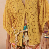 Spell Yaya Lace Blouse - Golden Sun