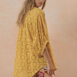Spell Yaya Lace Blouse - Golden Sun