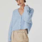 Arcaa Liora Fluffy Cardigan - Sky