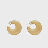Vanessa Baroni Moon Earrings - Gold