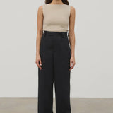 Black Recycled Tailored Pant