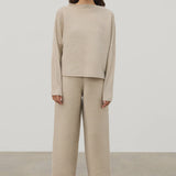 Natural Textured Knit Jumper