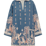 Alemais Acacia Long Sleeve Mini Dress