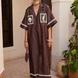 Alemais Leandra Corded Relaxed Shirtdress