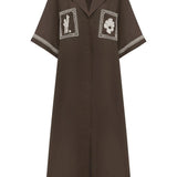 Alemais Leandra Corded Relaxed Shirtdress