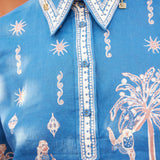 Alemais Acacia Cropped Shirt