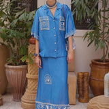 Alemais Yasmeen Embellished Skirt