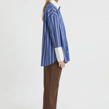 Blanca Opal Shirt - Blue/White