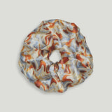 Kitty Paloma Silk Scrunchie - Corfu