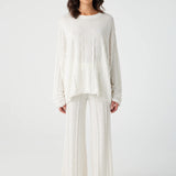 Lara Long Sleeve Knit - Cream