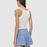 Camilla and Marc Alba Spaghetti Strap Tank - Soft White
