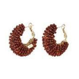 Gas Bijoux Izzia Earrings - Rust