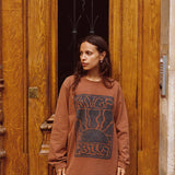 Kinga Csilla Lino Roses Tee