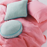 Oceanic Round Boucle Cushion