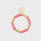 Vanessa Baroni Flex Bracelet Gold - Strawberry Icecream