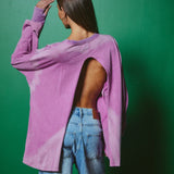 Sabbi - The Baby Got Back L/S Tee - Violet