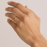 18k Gold Vermeil Lover Medium Ring