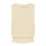 Rowie Catalina Knit Tank - Cream