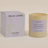 Rose Heart Candle
