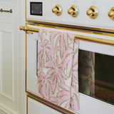 Balmy Palmy Linen Tea Towel