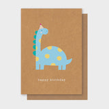 Dinosaur Birthday card