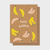 Bananas Birthday Card