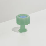 Wave Candle Holder - Jade