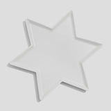 Star Platter - White