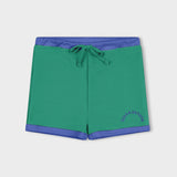 Mini Rib Surf Short - Emerald Green