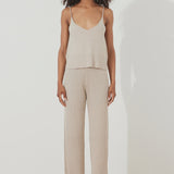 Husk Rib Knit Pant