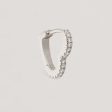 14K White Gold Eternal Love Diamond Sleeper