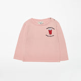 Popcorn Long Sleeve Baby Tee