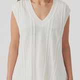 Darcy Vest - Cream