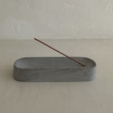 Ceramic Incense Holder - Cement